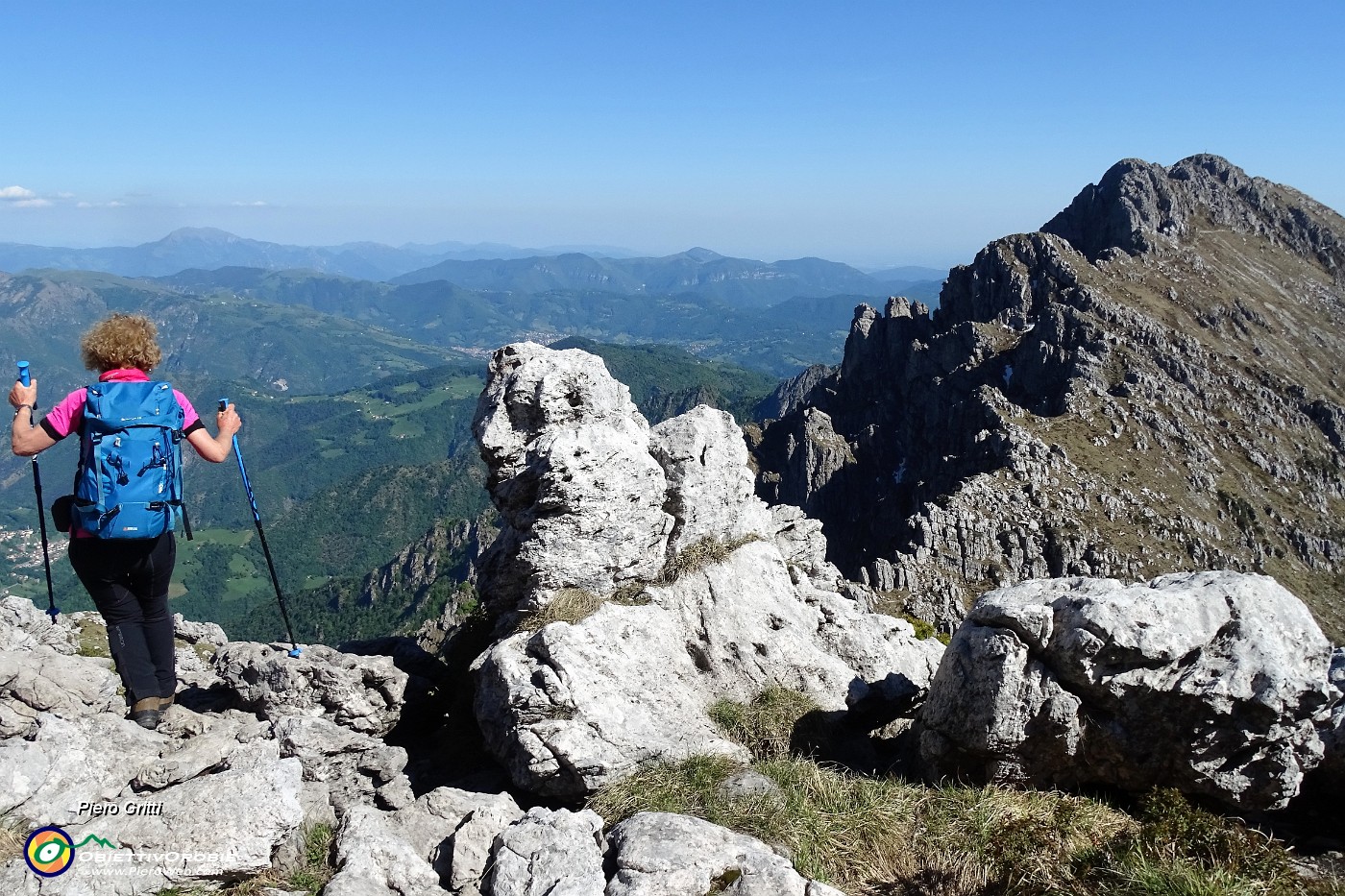91 Da Cima della Croce vista in Cima Alben, appena salito.JPG